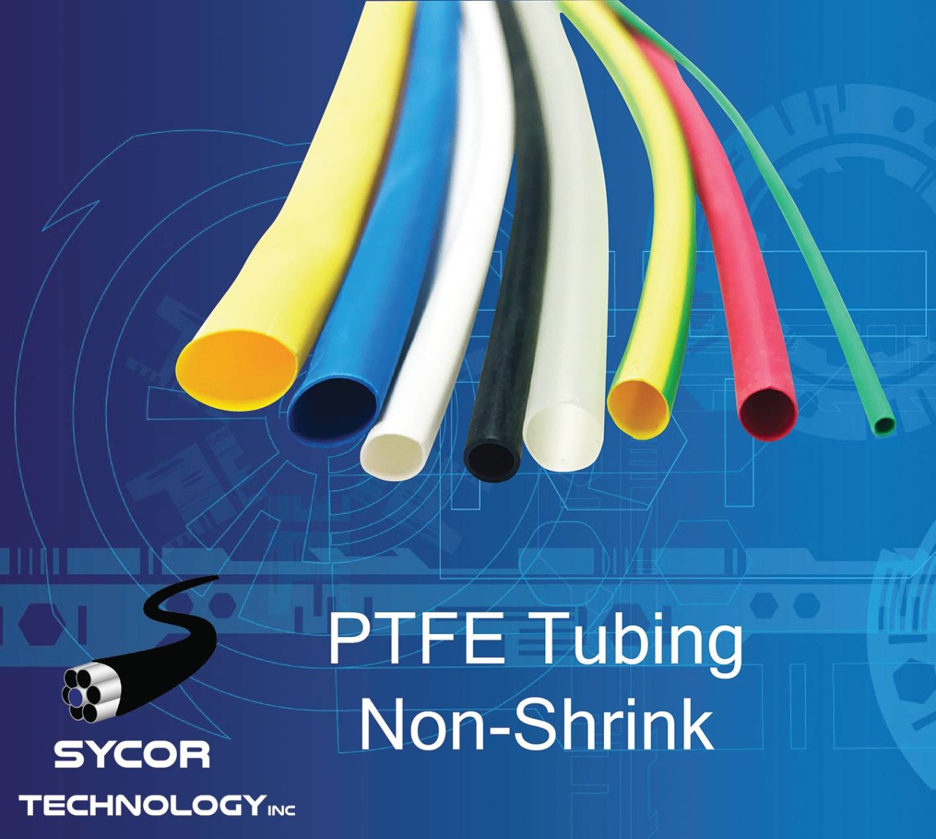 Teflon® PTFE Electrical Non-Shrink Tubing