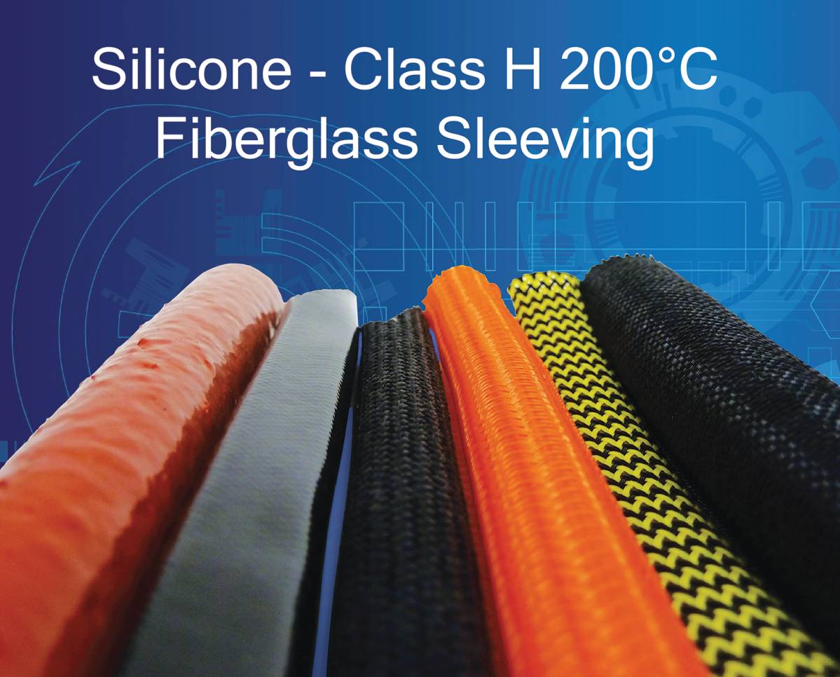 Cable management: Silicone Fiberglass Sleeving