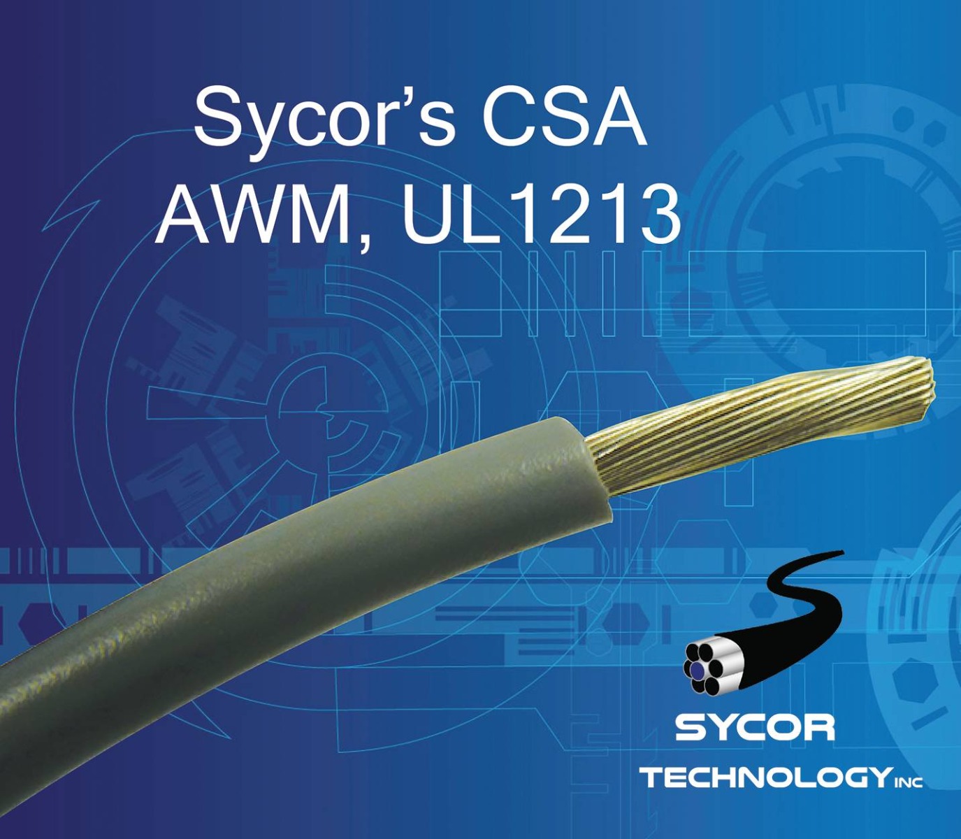 CSA AWM UL1213 HookUp Wire Sycor Technology