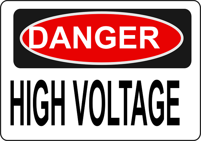 Danger high-voltage